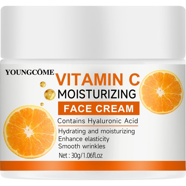 YOUNGCOME Vitamin C Moisturising Cream Repair Anti-aging Essence Facial Skin Care Contains Deep Moisturizer Remover Face Cream