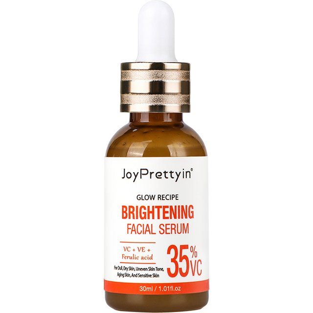 Vitamin C Whitening Facial Serum Fade Dark Spots Hyaluronic Acid Moisturizing Repair Dull Face Essence Skin Care Products
