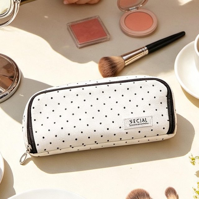 Pencil Case Large Capacity Pencil Pouch Multiple Compartments Pen Bag Cosmetic Portable for Office School Stationery Supplies