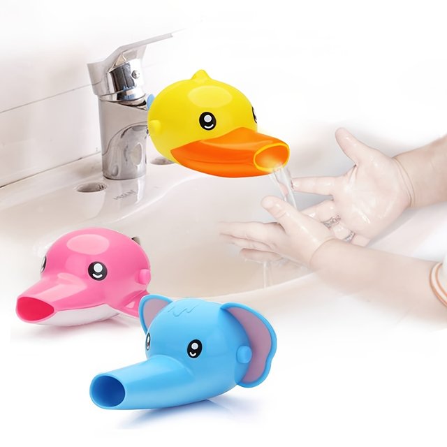 Faucet Extender for Toddlers - Sink Extender for Kids Hand Washing, Bathroom Sink Spout Wash Helper for Children Baby