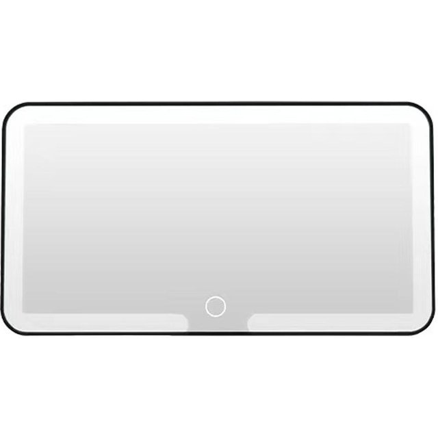 Practical Car LED Makeup HD Mirror Brightness Adjustable Sun Visor Plate Interior Rear Mirror Dimmable Auto Vanity Mirror