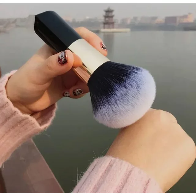 Pinceau de fond de teint en poudre de grande taille, pinceau de maquillage professionnel multifonctionnel, cosmétique, Blush, sculpture, bronzant, outil de maquillage