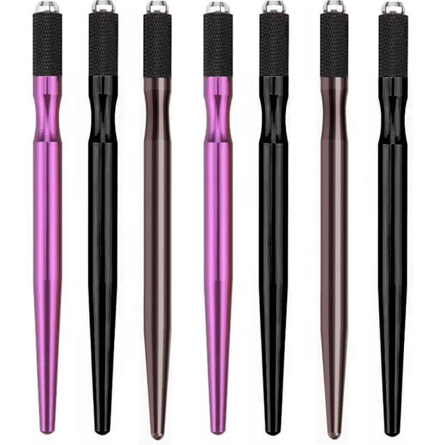 Stylo de tatouage manuel, Machine de maquillage Permanent, stylo de Microblading pour lèvres, sourcils, Eyeliner, fournitures de stylo Tebori, 1 pièces