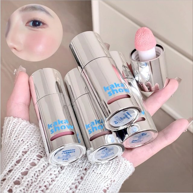 Kakashow Vitality Liquid Blush Moisturizing Water Light Long-lasting Makeup Easy to Smudge Liquid Rouge