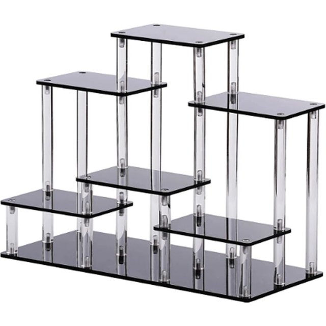 Acrylic Display Stand Transparent Handheld Blind Box, Suitable For, Doll Toys, Cosmetics, Desserts, Desktop Display Stand Storag