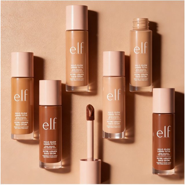 Elf Primer Liquid Foundation Fit Closely Concealer Brighten Contour Gel-based Long-wearing Moisturizing Facial Base Gloss Makeup