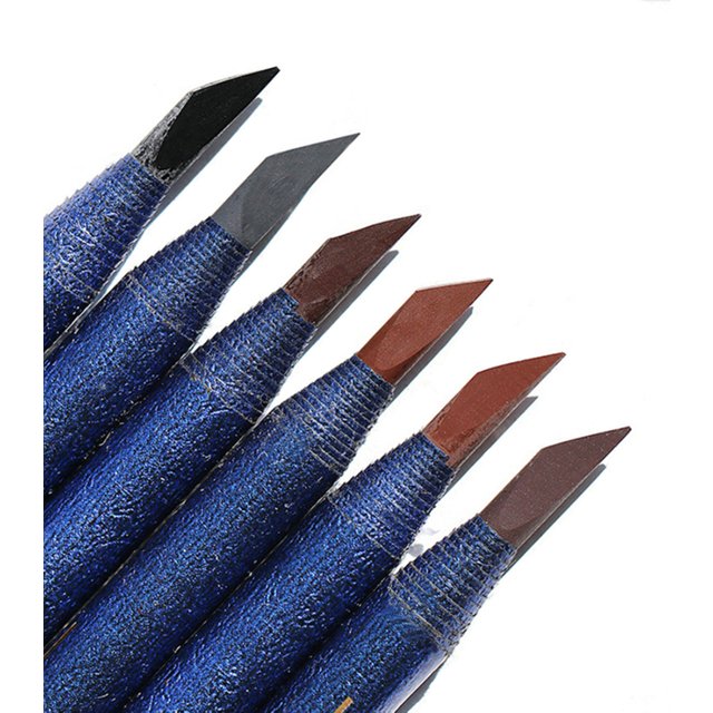 Eyebrow Pencil Waterproof Microblading Eyebrow Pen Stencil Tint Tattoo Eyebrows Makeup Sweat-proof Long Lasting Eye Brow Pencil