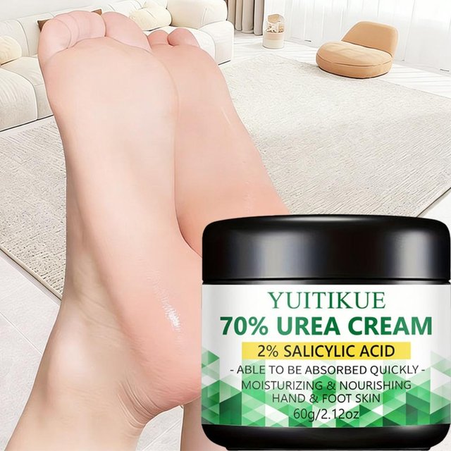 60g Anti Crack Urea Hand & Foot Care Cream Remove Dead Skin Soften Calluses Hydrate Chapped Dry Skin Fast Absorb Body Lotion