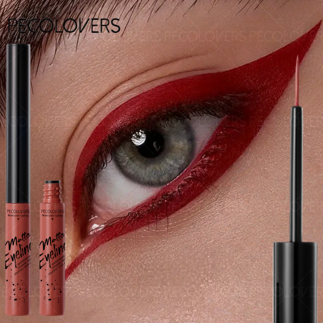 1PC Matte Waterproof Liquid Eyeliner Long Lasting Eye Pencil Non-Smudging Perfect for Christmas Halloween Thanksgiving Gifts