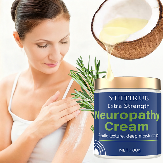 YUITIKUE Neuropathy Body Cream 100g - Deep Moisturizing Formula, Naturally Gentle Skincare