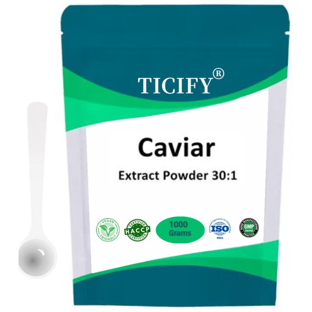 High Quality Caviar Extract Powder Anti-Aging Anti Free Radical Firming Repair DIY Cosmetics Skin Care Products Raw Materials
