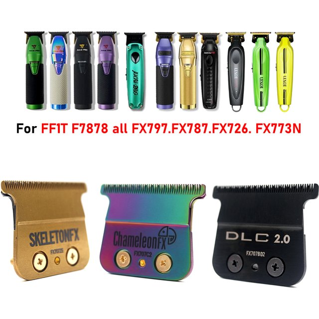 Original replaceable DLC Blade For JUCAI PRO F7878 FF1T Colorful Blade Professional Hair Clipper Trimmer Barber Shop