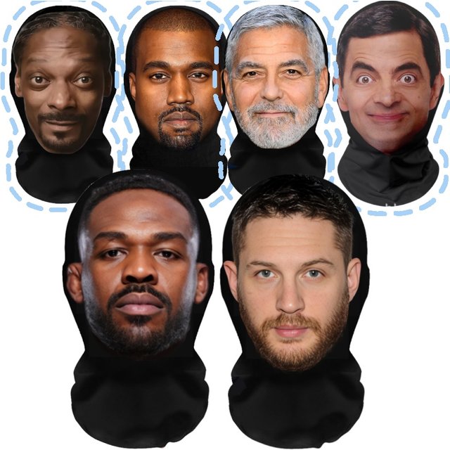 Nouveau Masque d'Halloween 2026 pour Cosplay, Jeu de Rôle, Costumes de Mascarade, Déguisements, Masques Faciaux Réalistes de Célébrités, Cagoule
