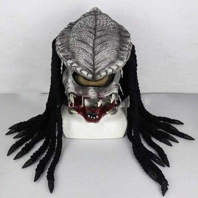 Headgear Face Mask 3D Sofia's Predator Monster Mask Halloween Party Role Playing Horror Prop Halloween Cosplay Props