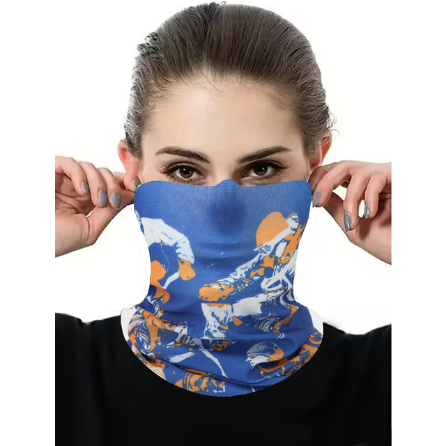 Summer Cycling Face Mask Breathable UV Protection Sunscreen Fishing Training Face Scarf Breathable Fishing Mask Neck Cover