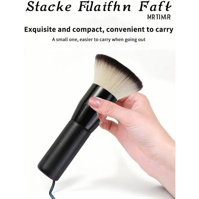 1PCS Makeup Brush For Foundation Concealer Powder Blush Contour Brush Dense Soft Bristle Brush Beauty Tools