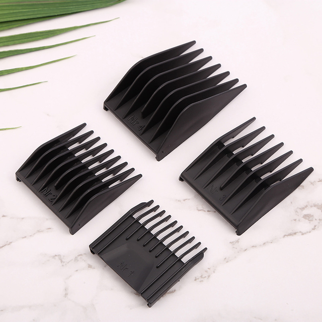 4pcs Universal Hair Clipper Limit Comb Replacement Guide Combs For Barber