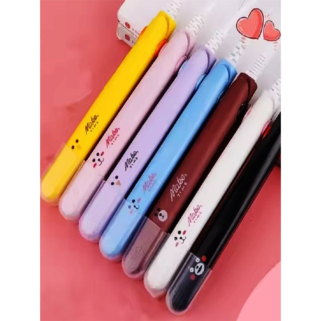 Hot Selling Portable Ceramic Hair Straightener and Hair Curler Flat Iron Professional Hair Straightener Car Home Hotel Use