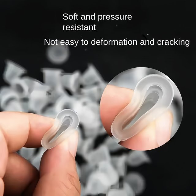 100Pcs Disposable Tattoo Ink Cup Small&Big Size Silicone Permanent Tattoo Makeup Eyebrow Makeup Pigment Container Caps