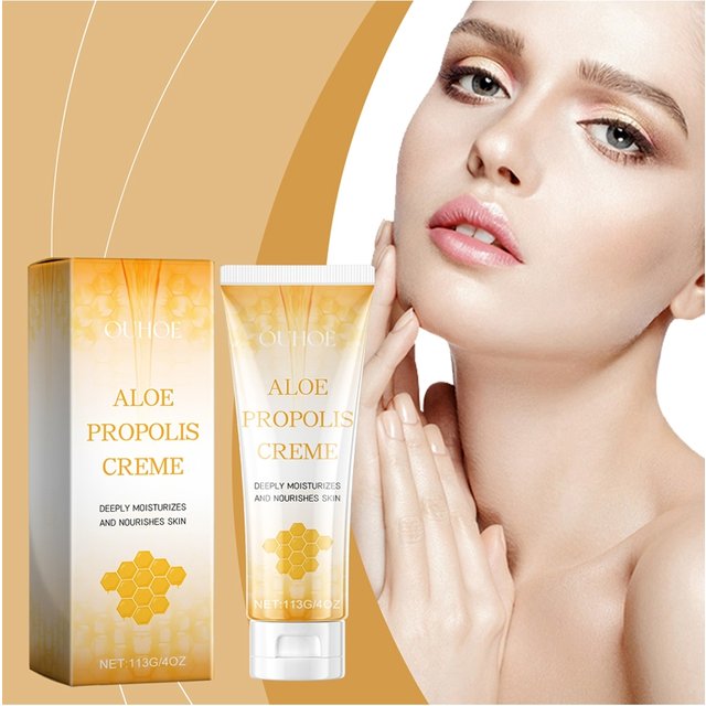 Ouhoe Facial Moisturizing Cream Nourishes Skin Brightens Facial Skin Anti Oxidant Soothe Tender Skin Rejuvenating Skin Cream