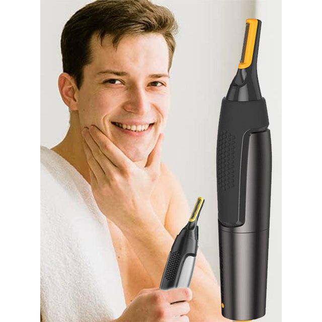 Electric Nose Hair Trimmer Waterproof Easy To Operate Ear Trimmer Safe Face Care Electric Nose Hair Trimmer for men