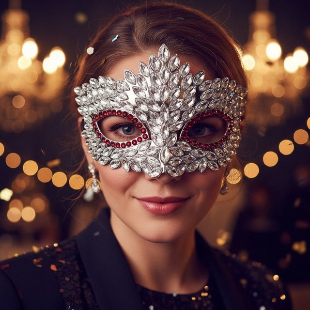 Shiny Acrylic Crystal Half Face Mask Luxury Design Fashion Sexy Rhinestone Eye Mask Full Jewelry Manual Masquerade Rave Mask