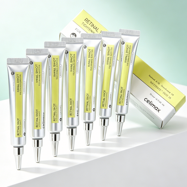 Skincareproducts in Korea Celimax Vita A Retinol Soothing and Moisturizing Eye Cream To Improve Fine Lines Face Cream Set Skin