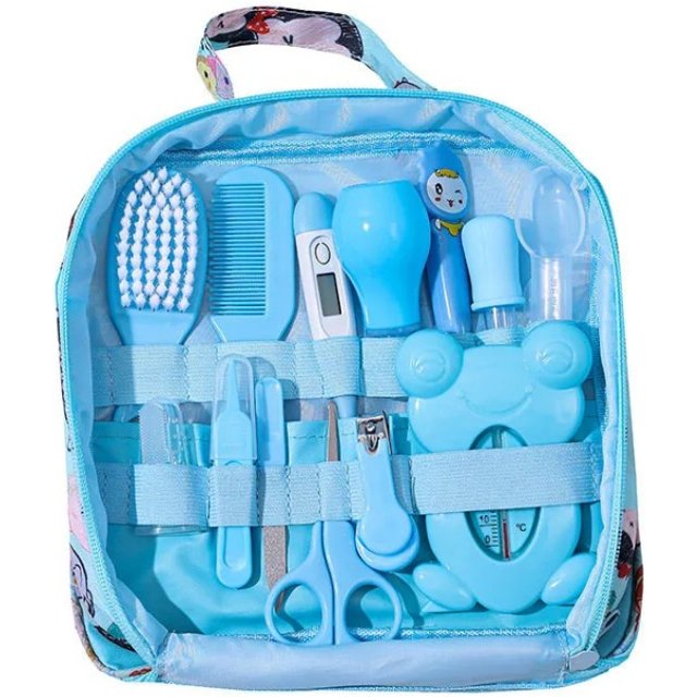 4/8/13pcs Newborn daily nail Care kit Nail clipper tool Health kit Thermometer Comb Care kit