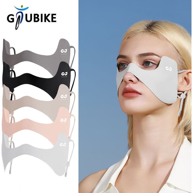 GTUBIKE Breathable Elastic Ice Silk Mask UV Protection Sunscreen Veil Sunscreen Eye Patches Thin Eye Protection Mask Cycling