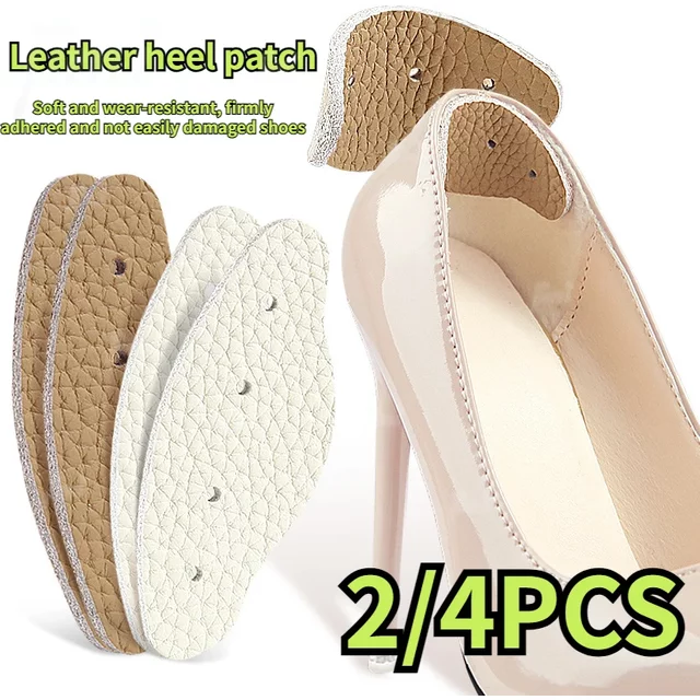 Shoe Leather Pads for High Heels Pain Reliefs for women Adjust Size Adhesive Non-slip Shoe Pads Pain Relief Foot Care Inserts