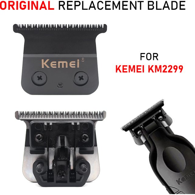 Original Replacement Blade for Kemei KM-2299 Clipper Professional Hair Trimmer Cutting Knife Head Parts Accessories