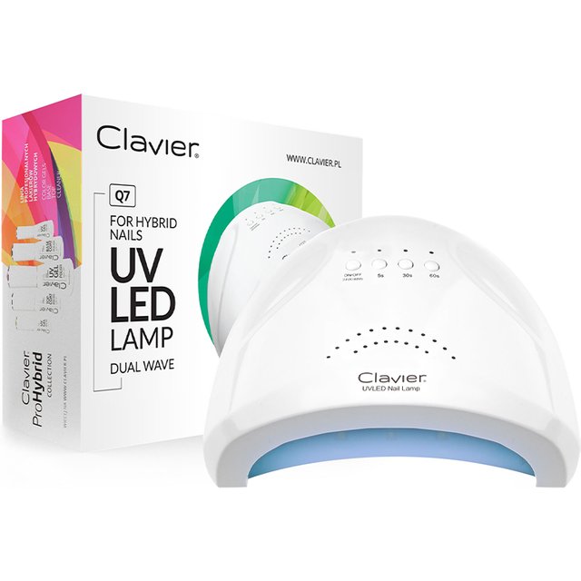 CLAVIER NAIL LAMP 2in1 UV / LED 48W -30 LEDS /Q7 MAX 180W UP TO 57 LEDS Professional Dryer Light for Curing All Gel Nail Polish