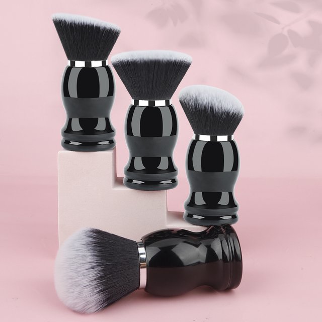 Beard Shaving Brush Makeup Brushes 1pcs Wooden Handle Bristle Hair Salon Barber Soap Foam Shave Men Facial Cleaning Tools