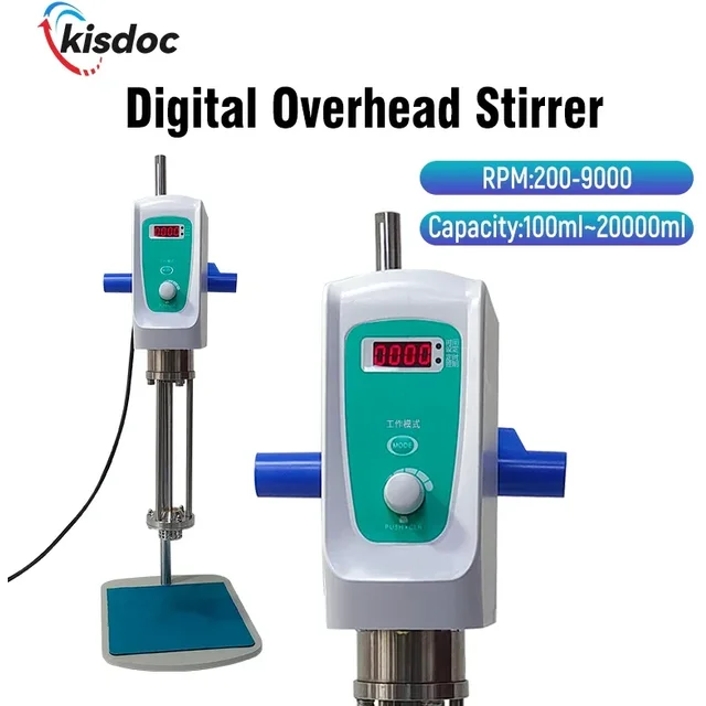 Laboratory Digital Homogenizer, Power Increasing High-speed Shear Cosmetic Disperser, Homogenizer