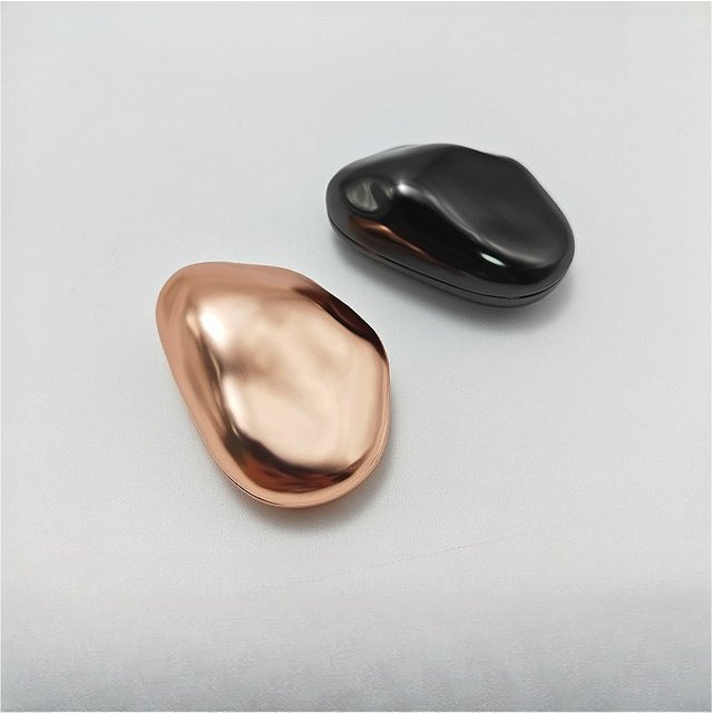 Boîte à parfum solide magnétique coulissante en alliage de zinc, conteneur minimaliste en métal pour baume, étui cosmétique portable rechargeable