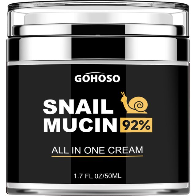 ENVISHA Skin Care Snail Mucus Face Cream Firming Whitening Anti-Aging Wrinkle Moisturizing Hydrating Beauty Health Shrink Pores