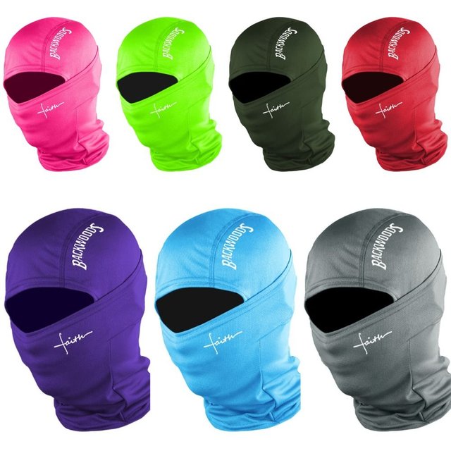 Printed Design Balaclava Hat Red Heart Pattern Letter Print Full Face Mask Windproof Material Dustproof Feature