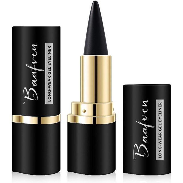 Stylo Eyeliner Noir, Gel Eyeliner, Crayon, Longue Durée, Formule à vaccage Rapide, Eye Liner,