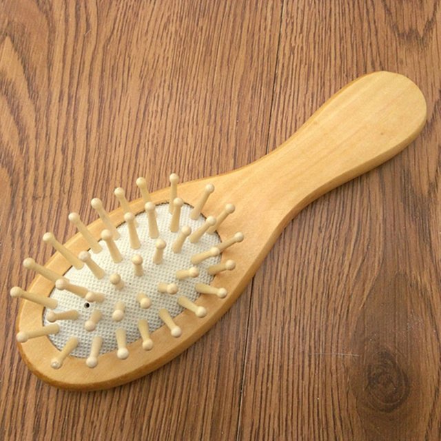 Massage Wooden Comb Air Cushion Hair Brush SPA Salon Detangling Scalp Comb Hair Care Massager Combs