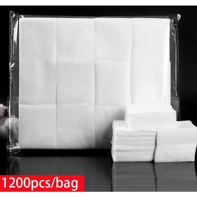 1200/2400pcs Facial Cotton Pads Makeup Remover Cotton Pads Soft Cleaning Tool For Facial Eye Lip Nail Polish Removing Tools