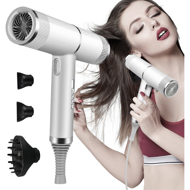 Sèche-cheveux professionnel infrarouge négatif ionique sèche-cheveux vent chaud froid Salon de coiffure outil souffleur de cheveux sèche-cheveux électrique