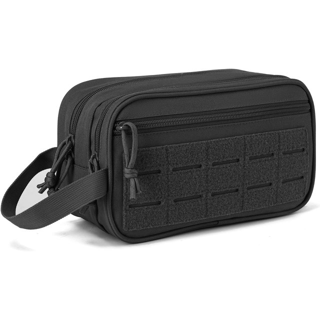 Tactical Toiletry Bag for men Hygiene Bag Men's Shaving Kit Travel Shower Makeup Pouch Cosmetic Organizer Bags