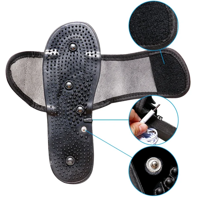 Foot Massage Electric TENS Foot Massage Slippers Muscle Stimulation Body Relaxation EMS Massage Shoe For Man And Women Foot Care