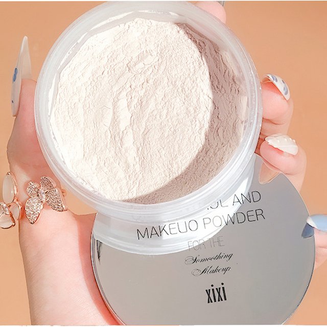 Light Air Loose Powder Transparent Long lasting Matte finish Makeup Oil Control Cover Cosmetics Makeup Holding,setting powder