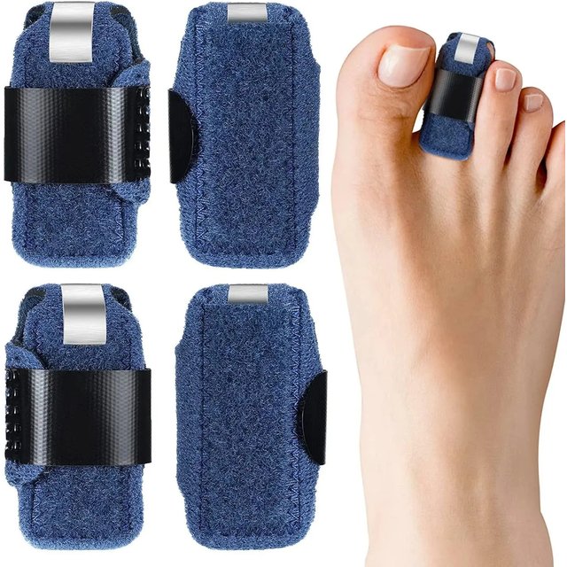 1pc Splint Toe Straightener Hammer Corrector Toe Brace Hammertoe Splint Toe Wrap Covers Broken Bunion Corrector Foot Care Tools