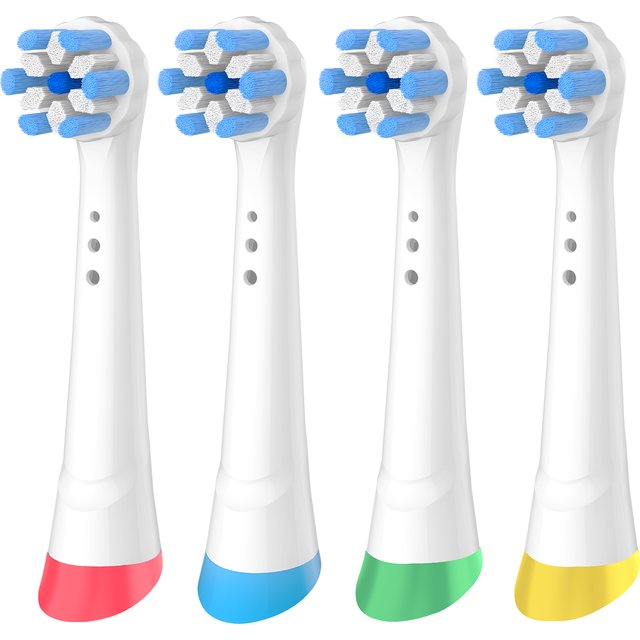 4pcs Compatible with Oral-B IO 3/4/5/6/7/8/9/10 Series Ultimate Clean Electric Toothbrush Replacement Brush Heads, for Oral-B IO