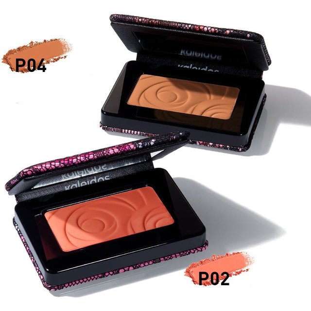 Kaleidos Blush Powder Makeup Waterproof Matte Finish for Cheek Facial Blushs on Vegan Korean Cosmetics Long Lasting