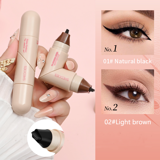 Stylo Eyeliner imperméable, séchage rapide, durable, lisse et facile à appliquer, pour créer un maquillage naturel des yeux, 1 pièce
