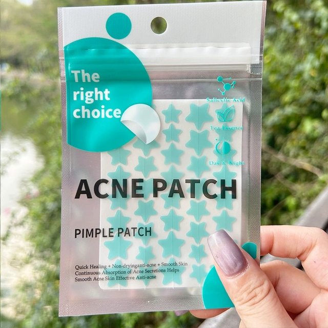 Star Acne Patch Face Care Repair Pimple Acne Spots Pimple Marks Invisible Cover Acne Pimple Repair Anti-ance Patch Hydrocolloid