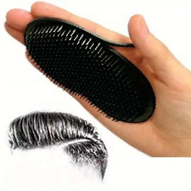 Multi-purpose Shampoo Brush Cover Hand Oval Brush Men's Portable Pocket Cleansing Brush Clean Beard Brush Scalp Massager
